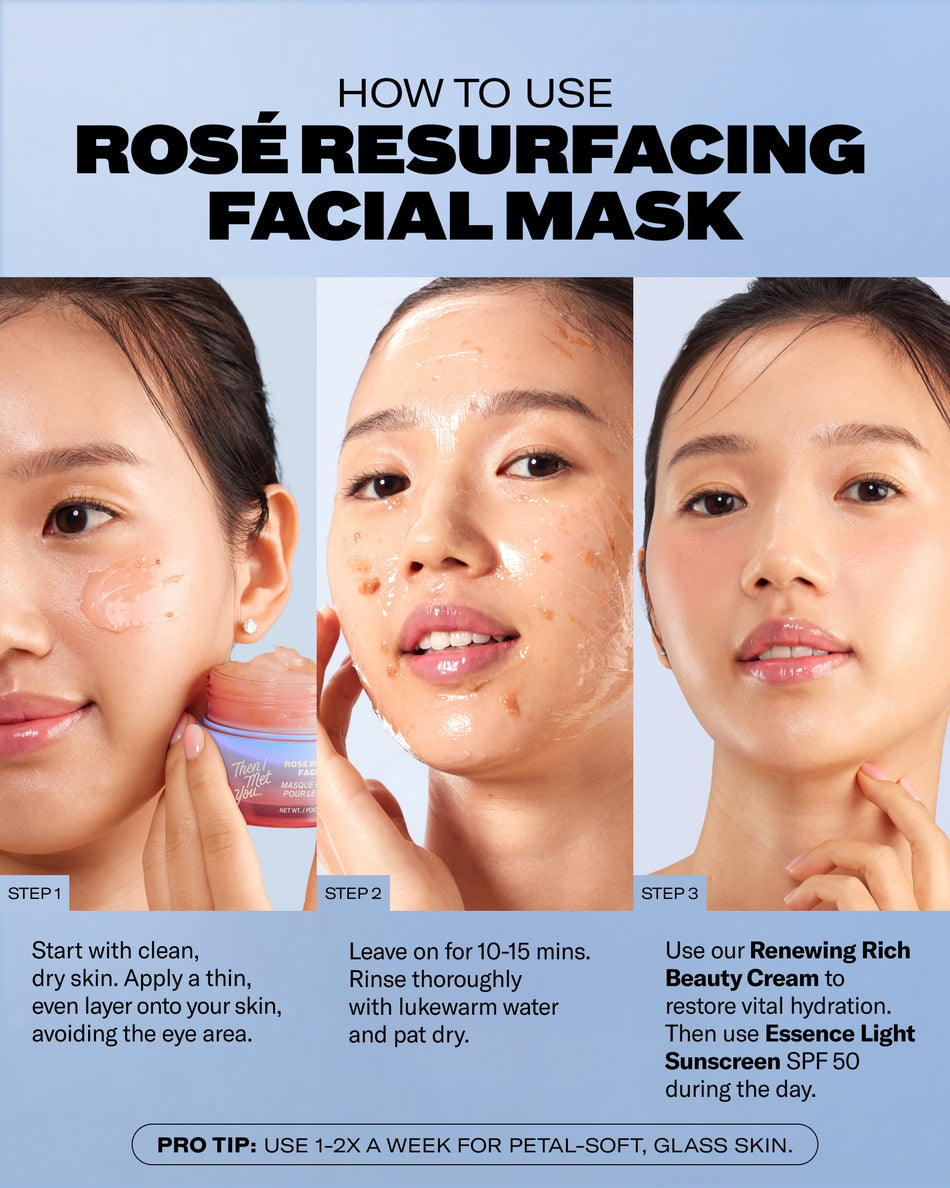 Rosé Resurfacing Facial Mask