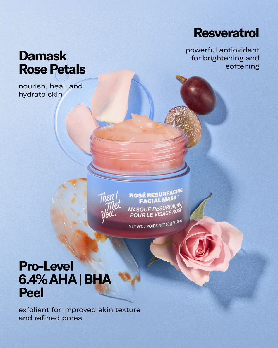 Rosé Resurfacing Facial Mask