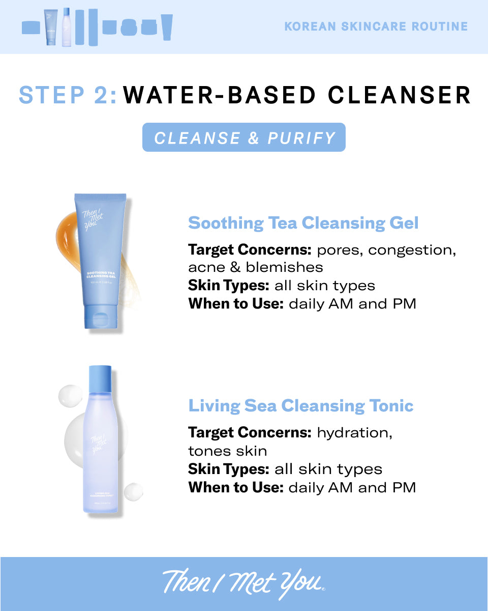 Travel-size 55 mL Living Sea Cleansing Tonic bottle with box, light blue and white packaging.