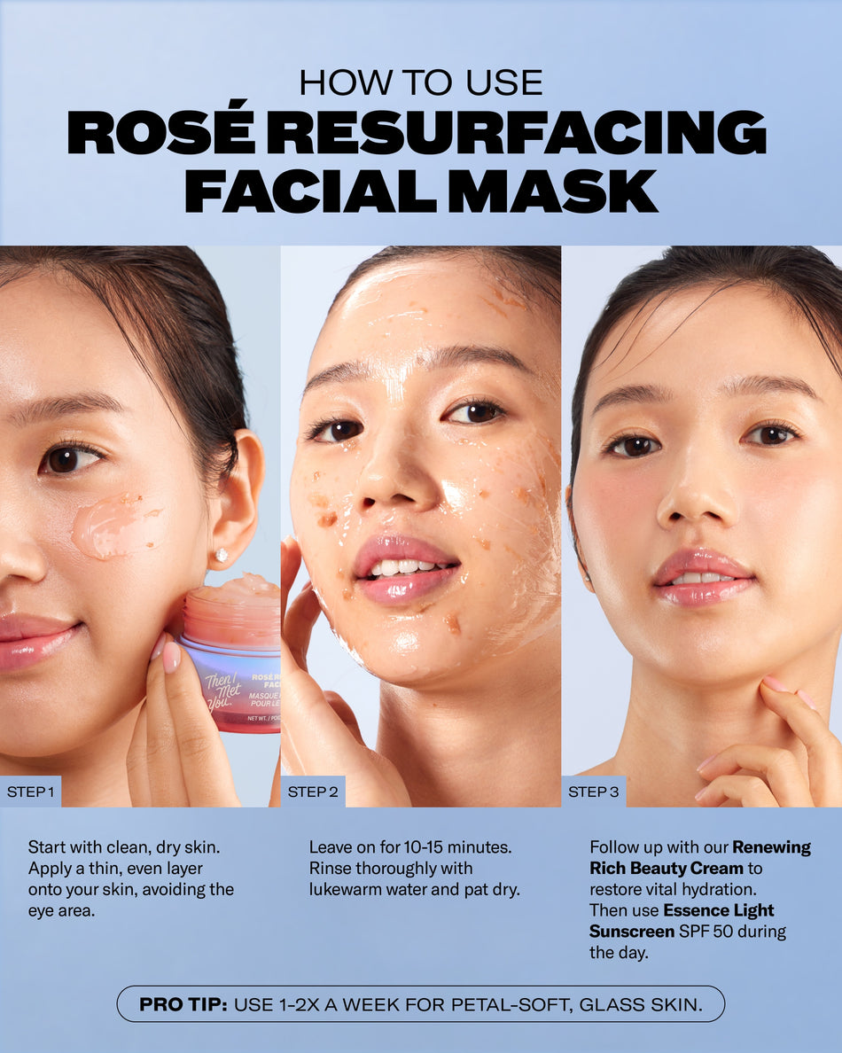 Rosé Resurfacing Facial Mask